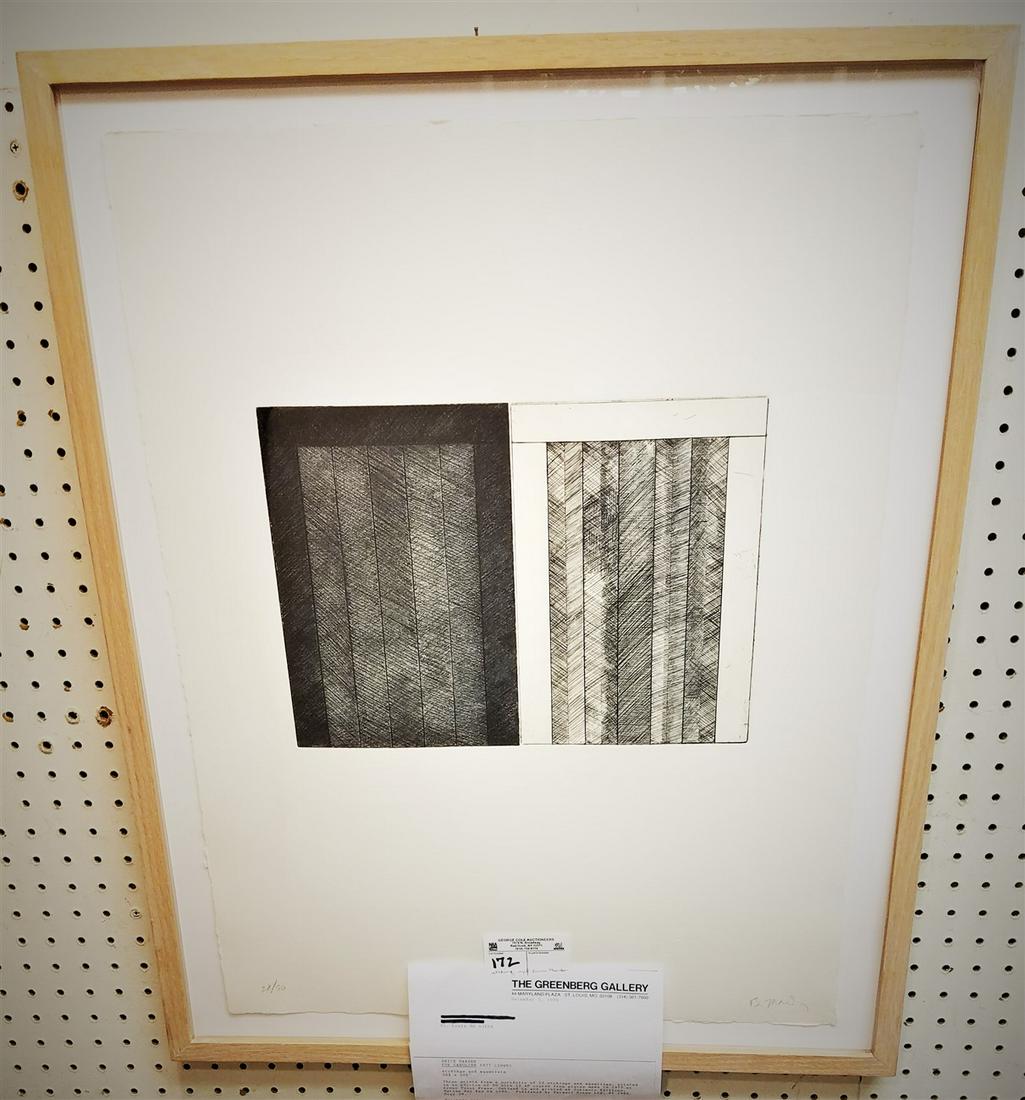 FRAMED ETCHING "FOR CAROLINE 1977", PENCIL SGND. BRICE (1 of 6)