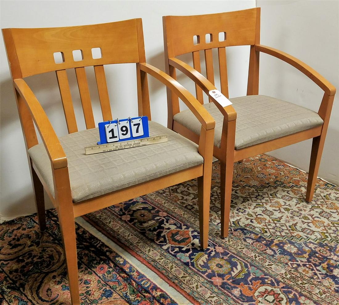 PR. JASPER SEATING CO. KELLY SERIES ARMCHAIRS: PR. JASPER SEATING CO. KELLY SERIES ARMCHAIRS