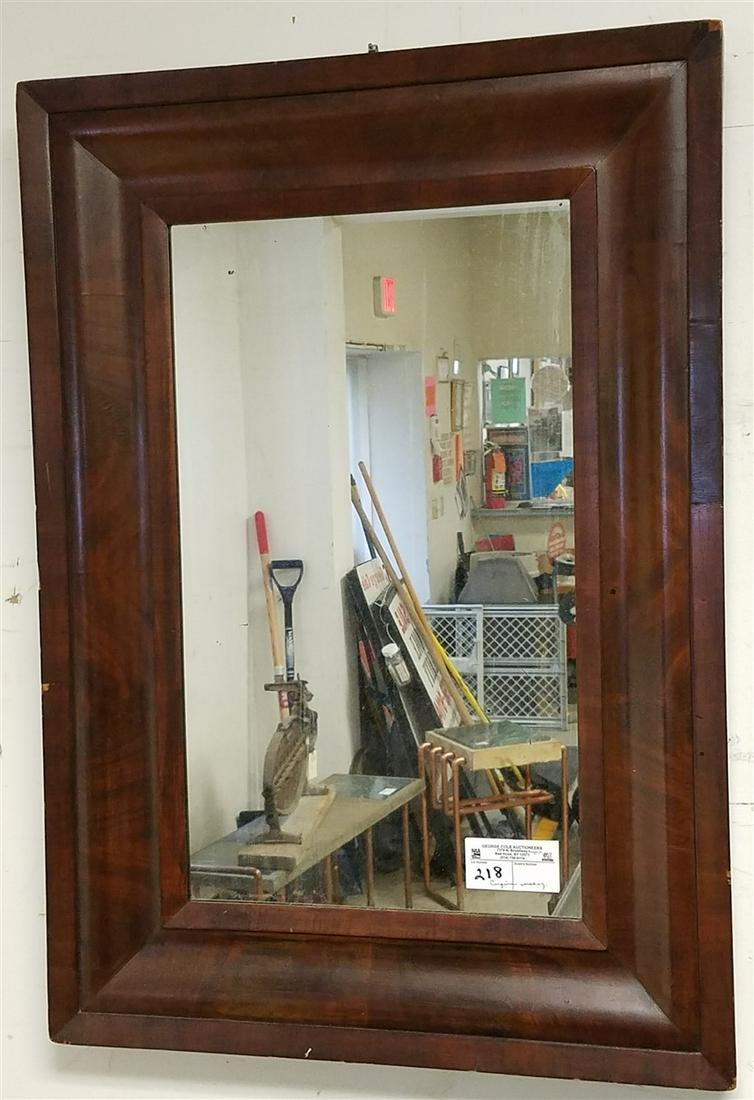 EMPIRE OGEE MAHOG. MIRROR, 30.5" X 21.5" (1 of 1)