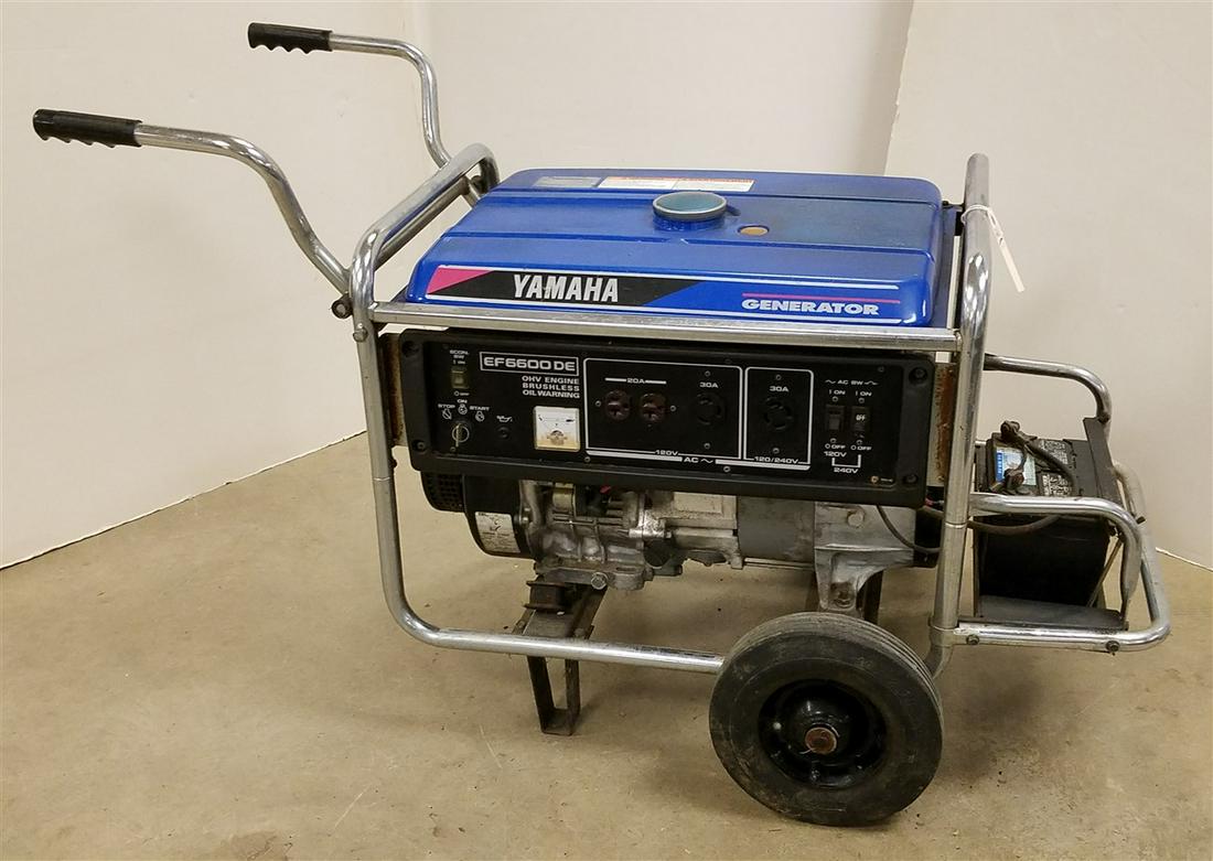 YAMAHA GENERATOR EF 6600GE (1 of 5)