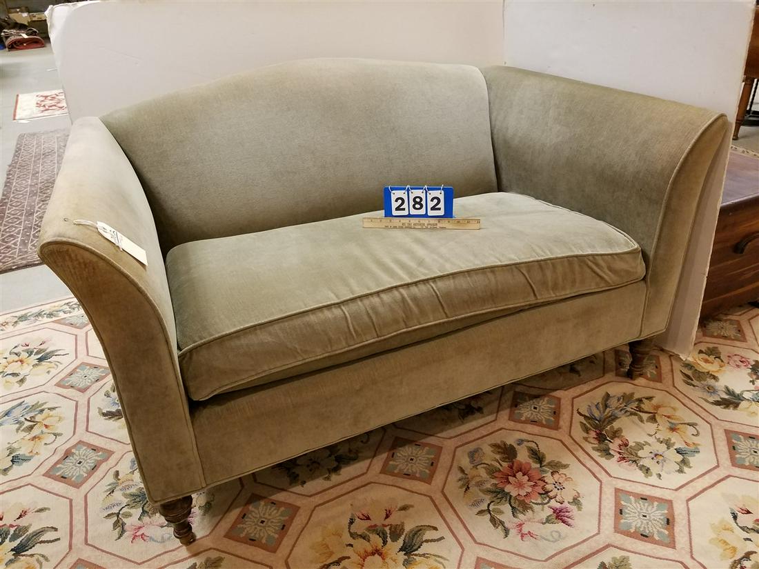 MITCHELL GOLD SETTEE, 4'9" (1 of 2)