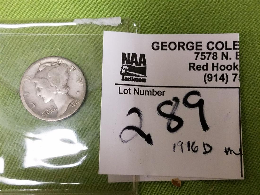 1916-D MERCURY DIME (1 of 3)