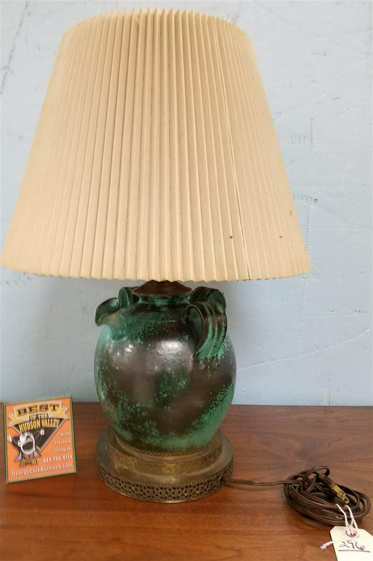 POTTERY PITCHER TABLE LAMP, 2' (1 of 2)