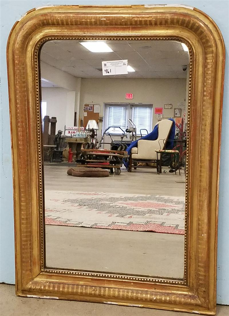 VICT. GILT FRAMED MIRROR, 35" X 24.5" (1 of 1)