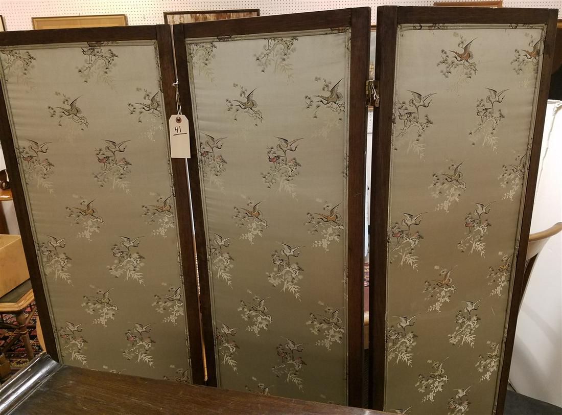 3 FOLD SCREEN, 6'H X 16.75"W EA. SECTION (1 of 5)
