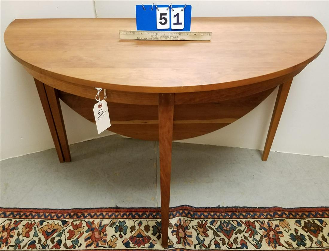 THOMAS MOSER CHERRY SWING LEG, DROP LEAF TABLE, 30"H X (1 of 4)