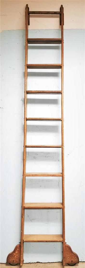 PUTNAM ROLLING LADDER 8'9" (1 of 3)