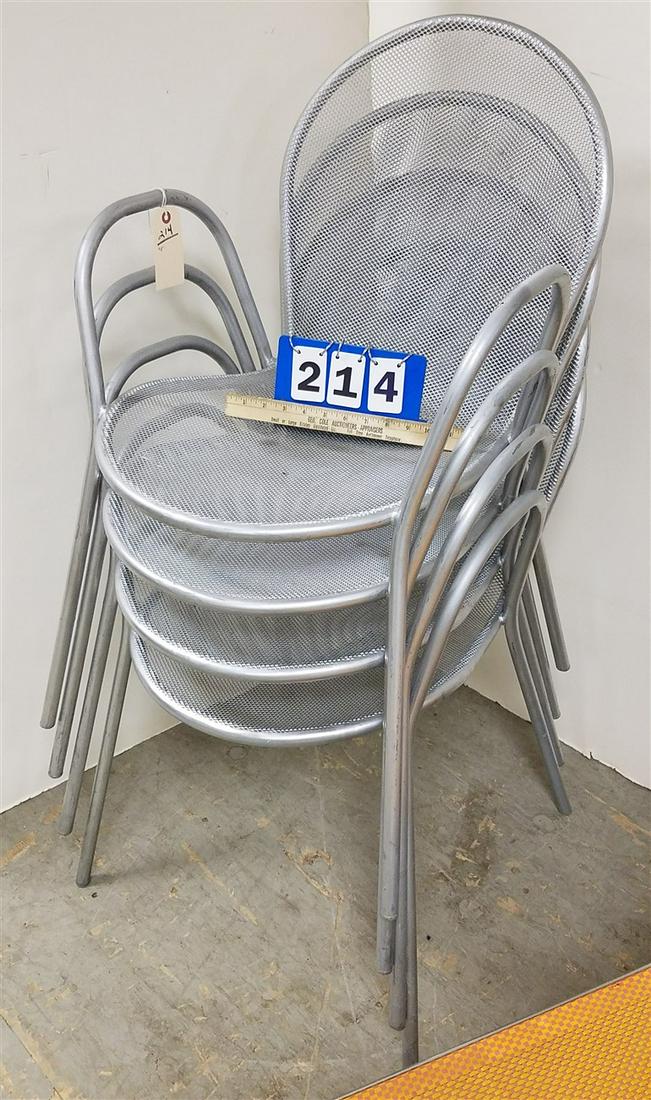 NEST 4 STACKING PATIO CHAIRS (1 of 1)