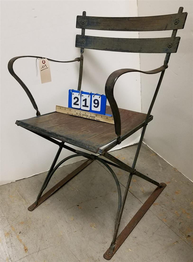 WROUGHT ARMCHAIR: WROUGHT ARMCHAIR