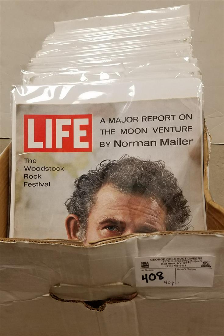 BOX 40 LIFE MAGAZINES (1 of 6)