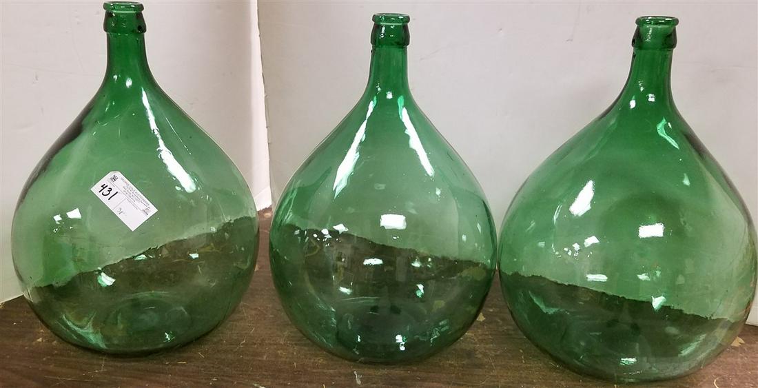 3 DEMI JOHNS 19.5" (1 of 1)
