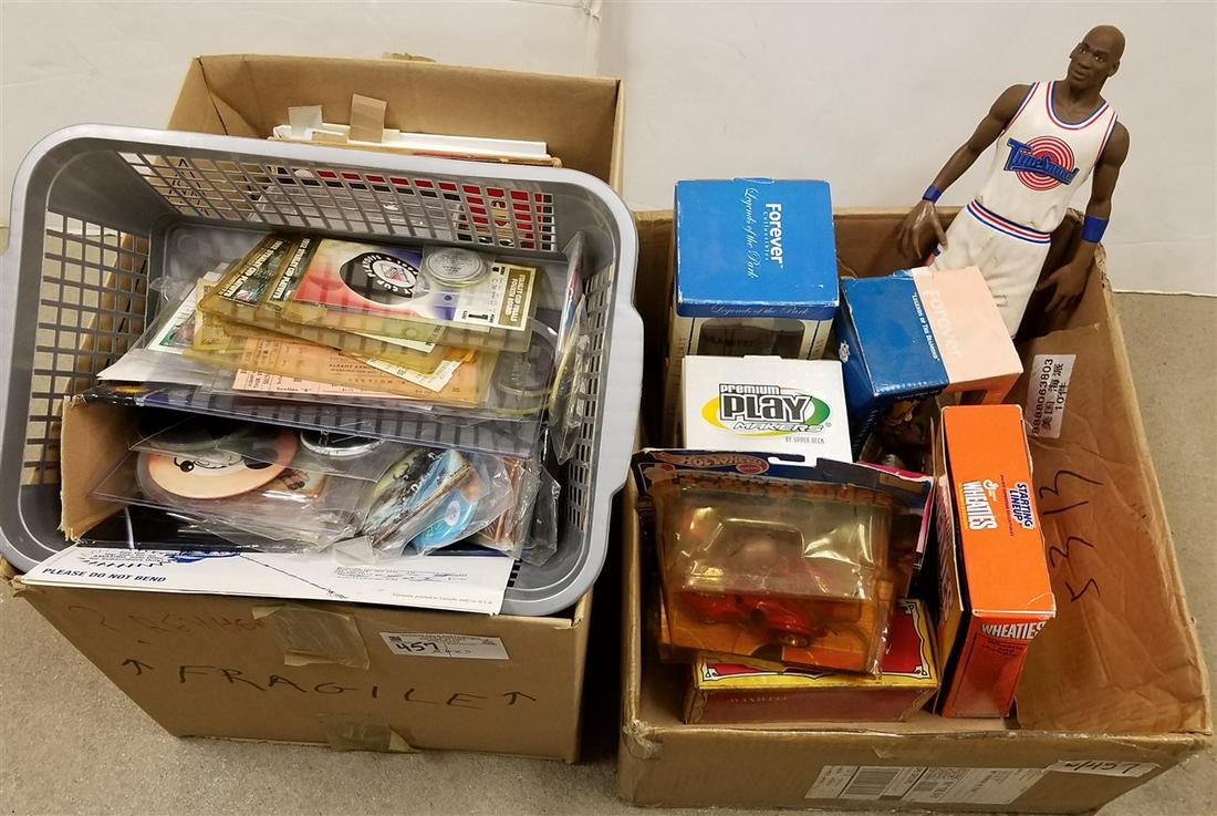 2 BXS SPORTS-BOBBLEHEADS, COCA COLA MEMORABILIA, PINS, (1 of 8)