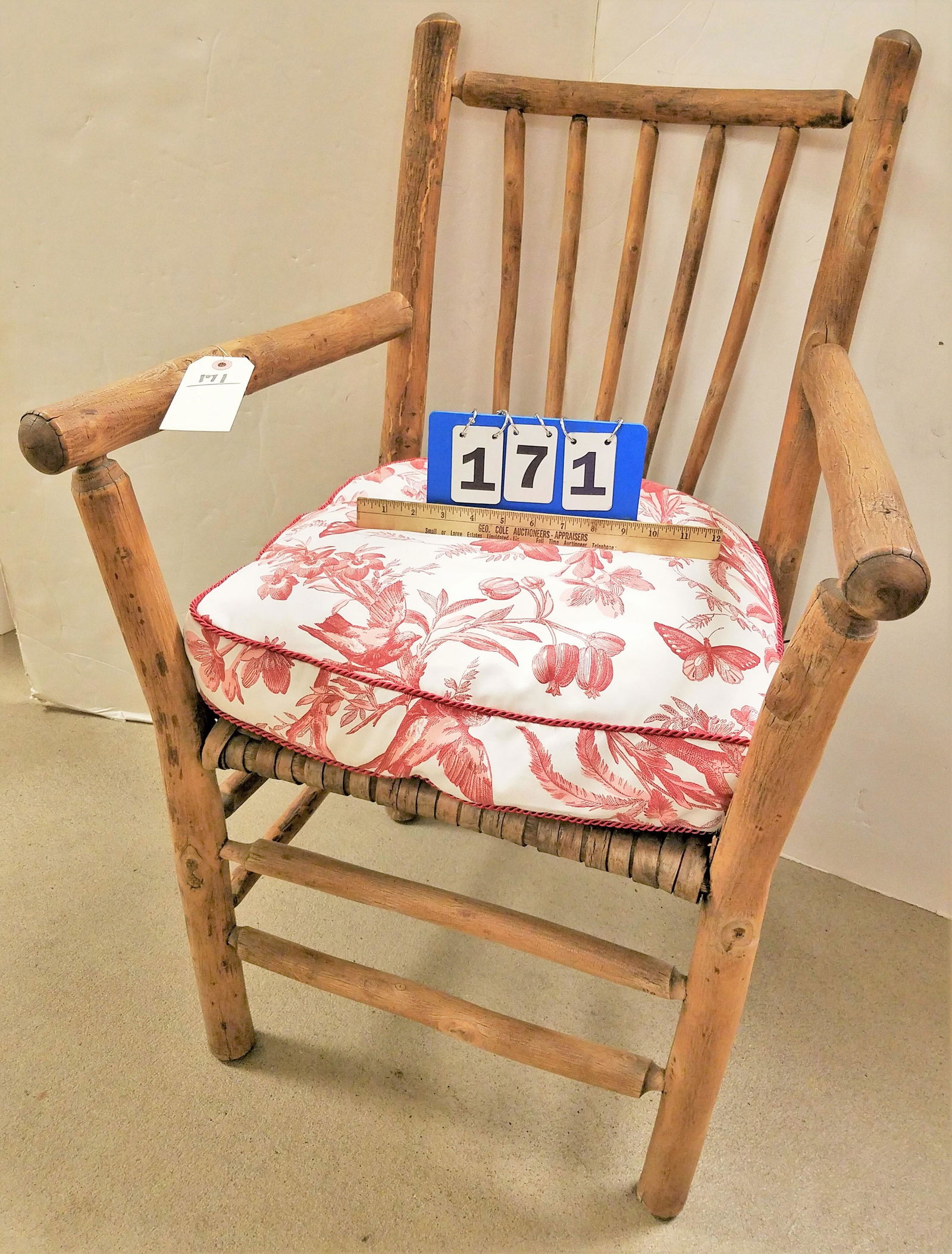 ADIRONDACK SPLINT SEAT ARMCHAIR (1 of 2)