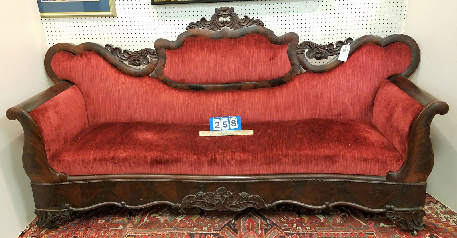 EMPIRE MAGH. SOFA 7'4"8 (1 of 2)