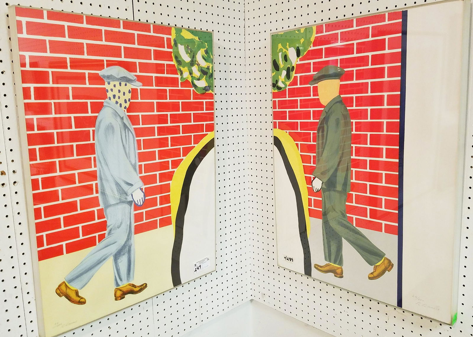 PR LITHOS PENCIL SGND R. RAVELL 24/100 31" X 22 1/2" (1 of 3)