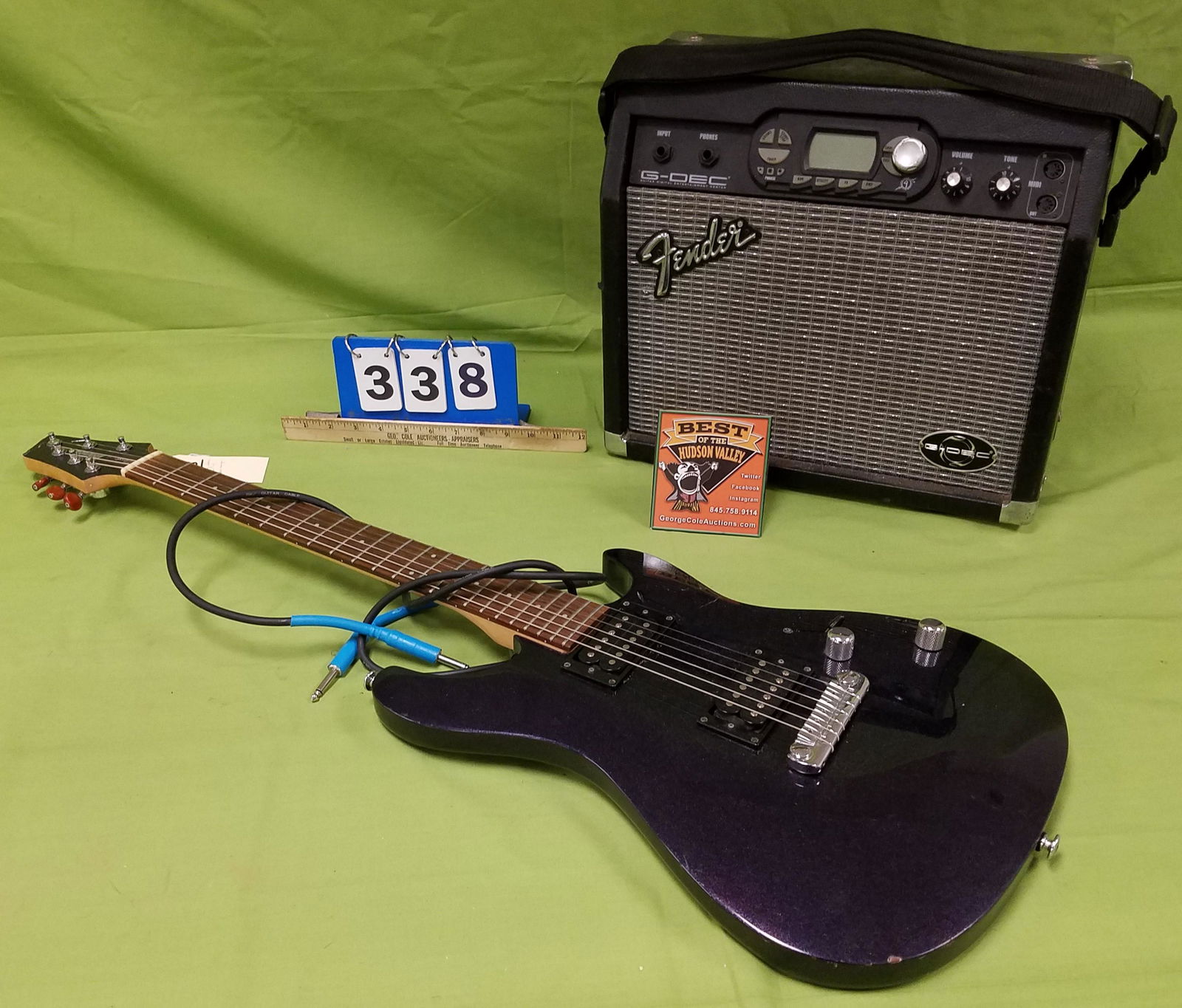 IBANNY S- CLASSIC ELEC GUITAR W/ FENDER G-DEC AMP (1 of 4)