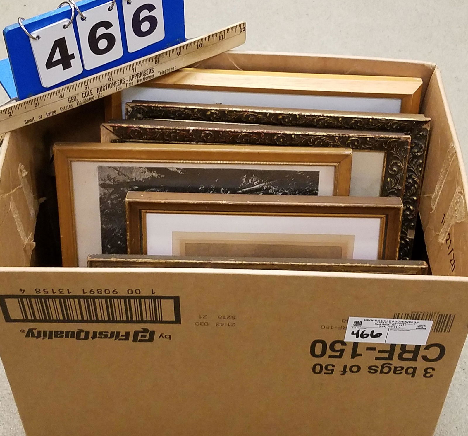 BX 6 FRAMED ITEMS- ENGR INCL F.S. CHURCH, AQUATINT, (1 of 7)