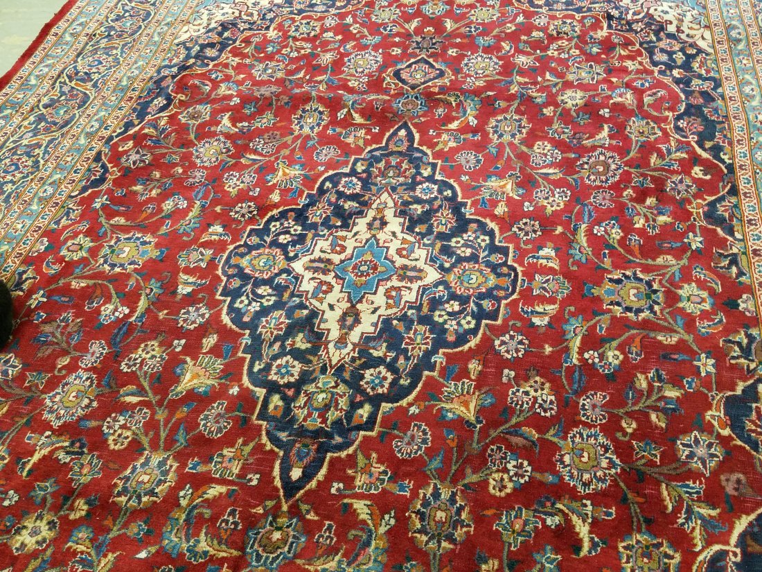 KASHAN ORIENTAL RUG - 9'8" x 13' (1 of 1)
