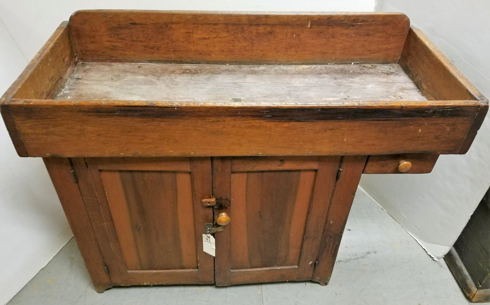 PRIM PINE DRY SINK 35"H X 47"W X 20"D: PRIM PINE DRY SINK 35"H X 47"W X 20"D