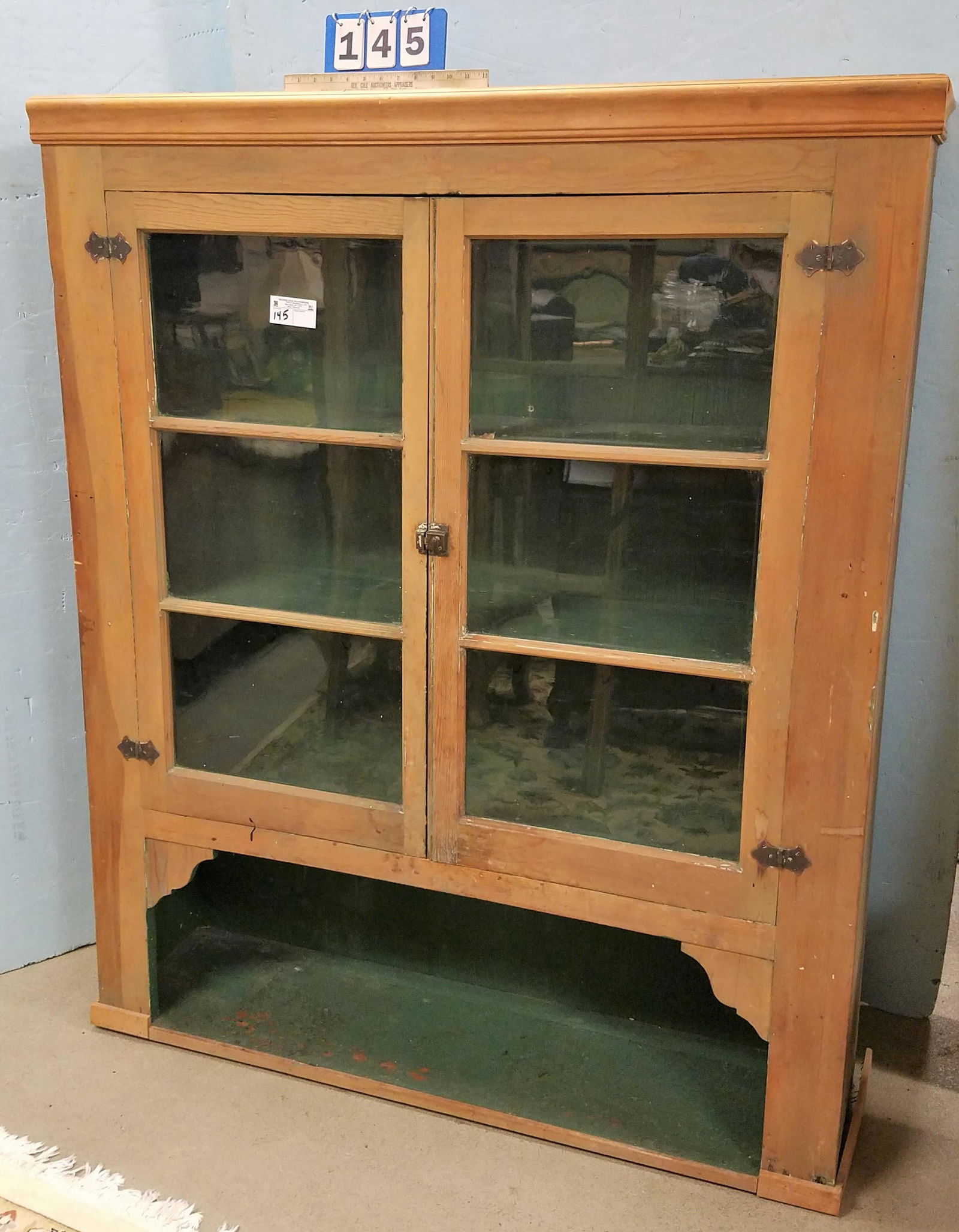 PRIM PINE 2 DOOR CABINET (1 of 1)