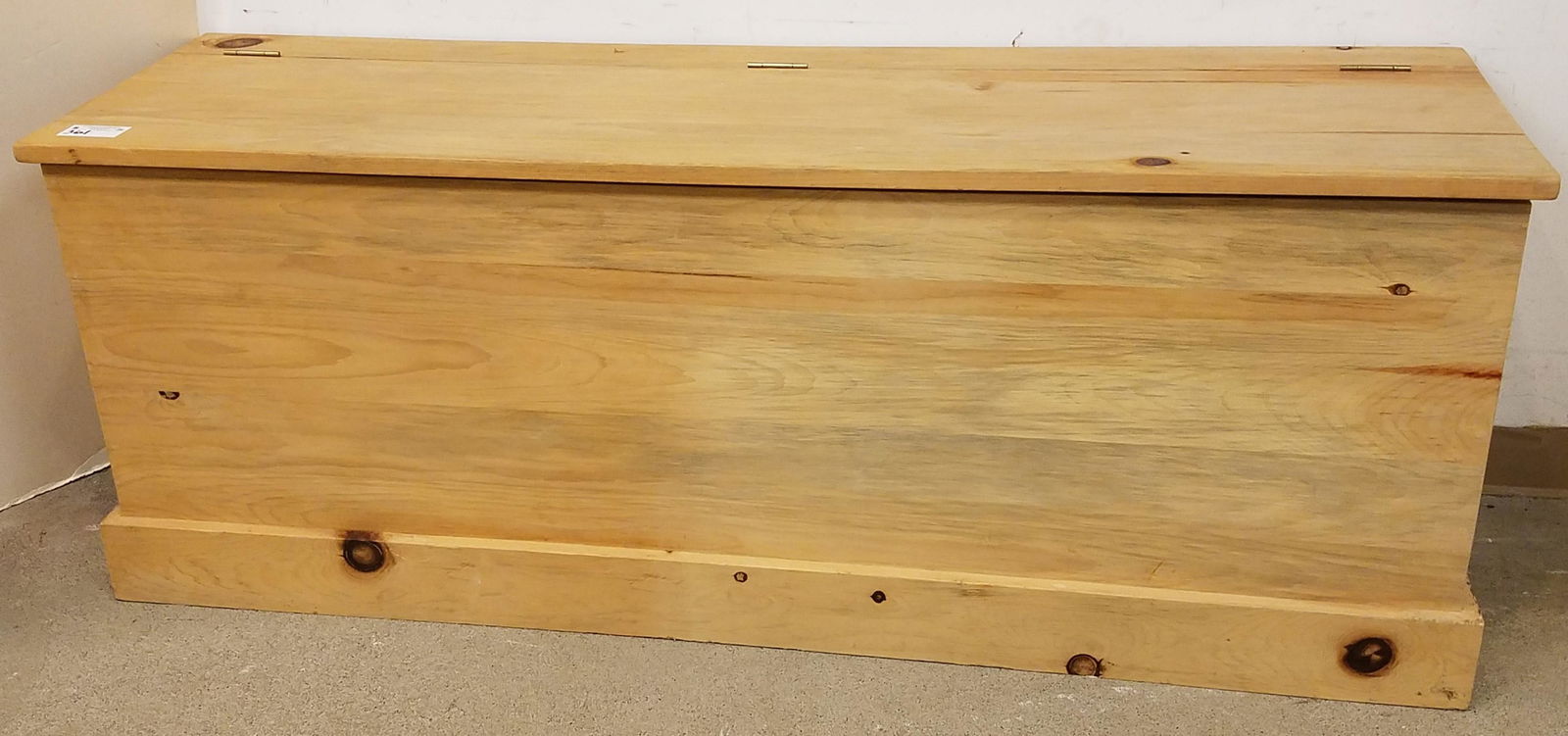 PINE CEDAR CHEST 25"H X 64"W X 19"D (1 of 6)