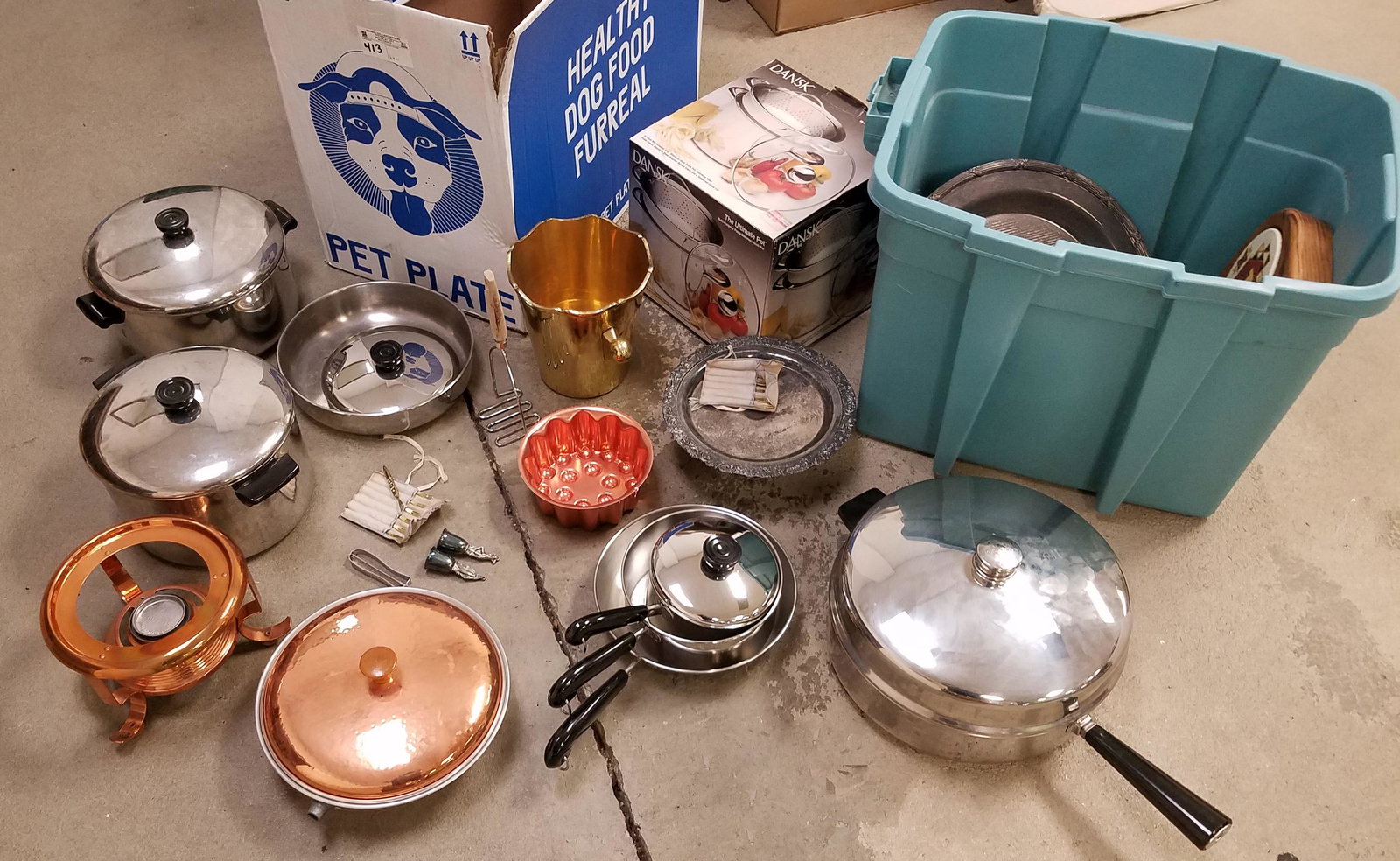 2 BXS COOKWARE REVEREWARE, DANSK ETC (1 of 5)