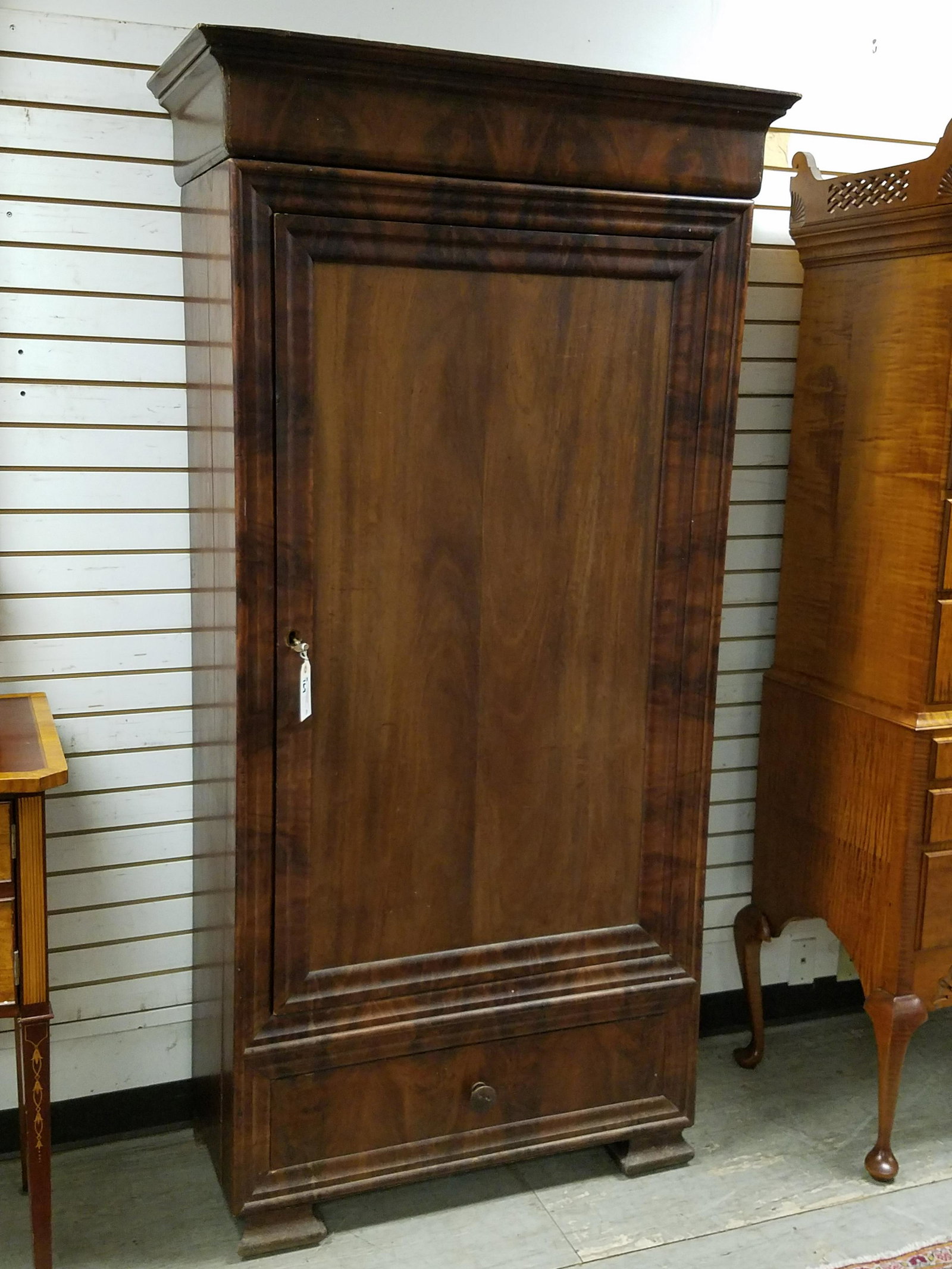 EMPIRE MAHOG ARMOIRE 6'7"H X 40"W X 18"D (1 of 4)