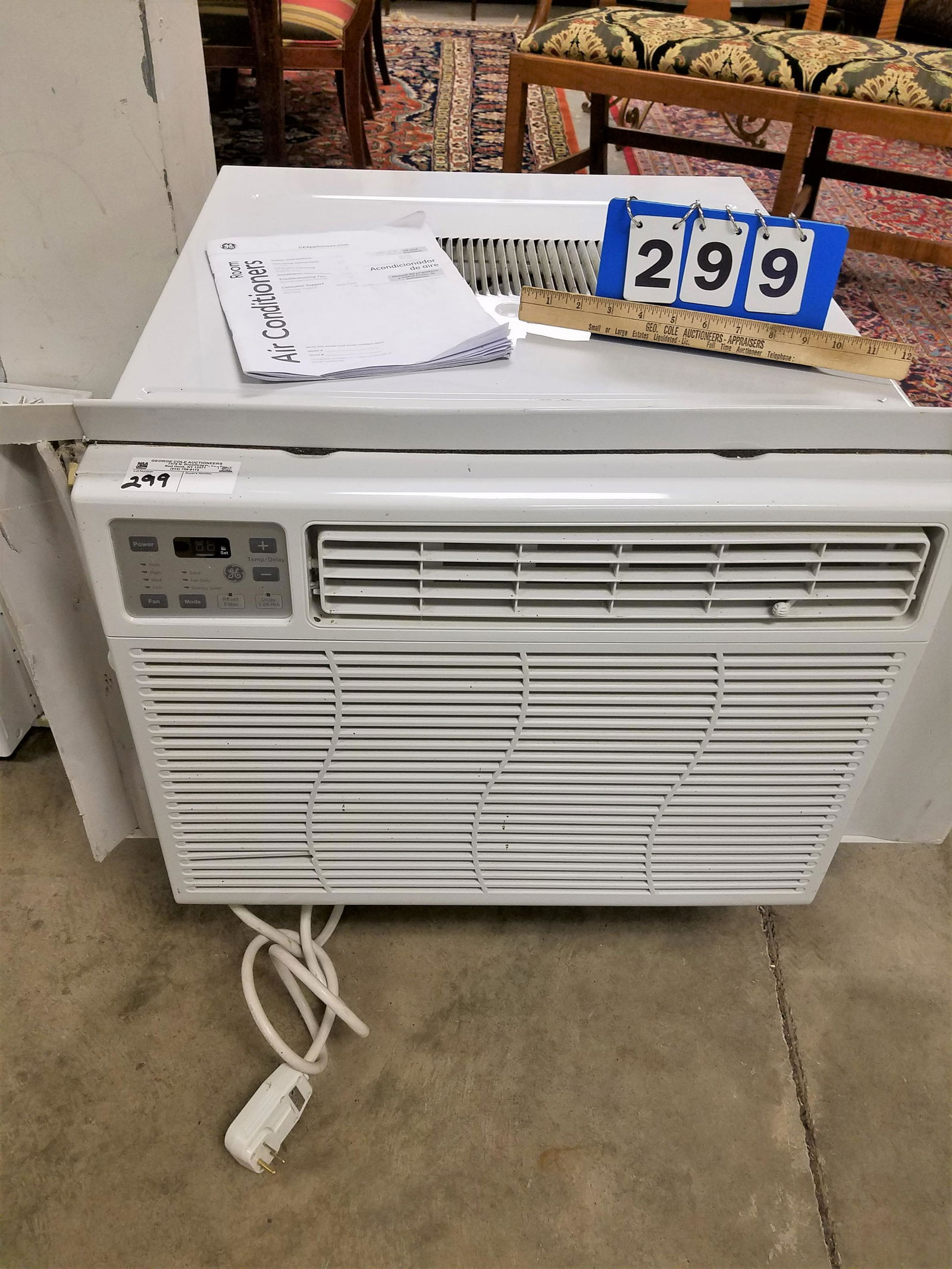 GE MODEL AEL 18 DVLS 18,000 BTU AIR CONDITIONER (1 of 4)