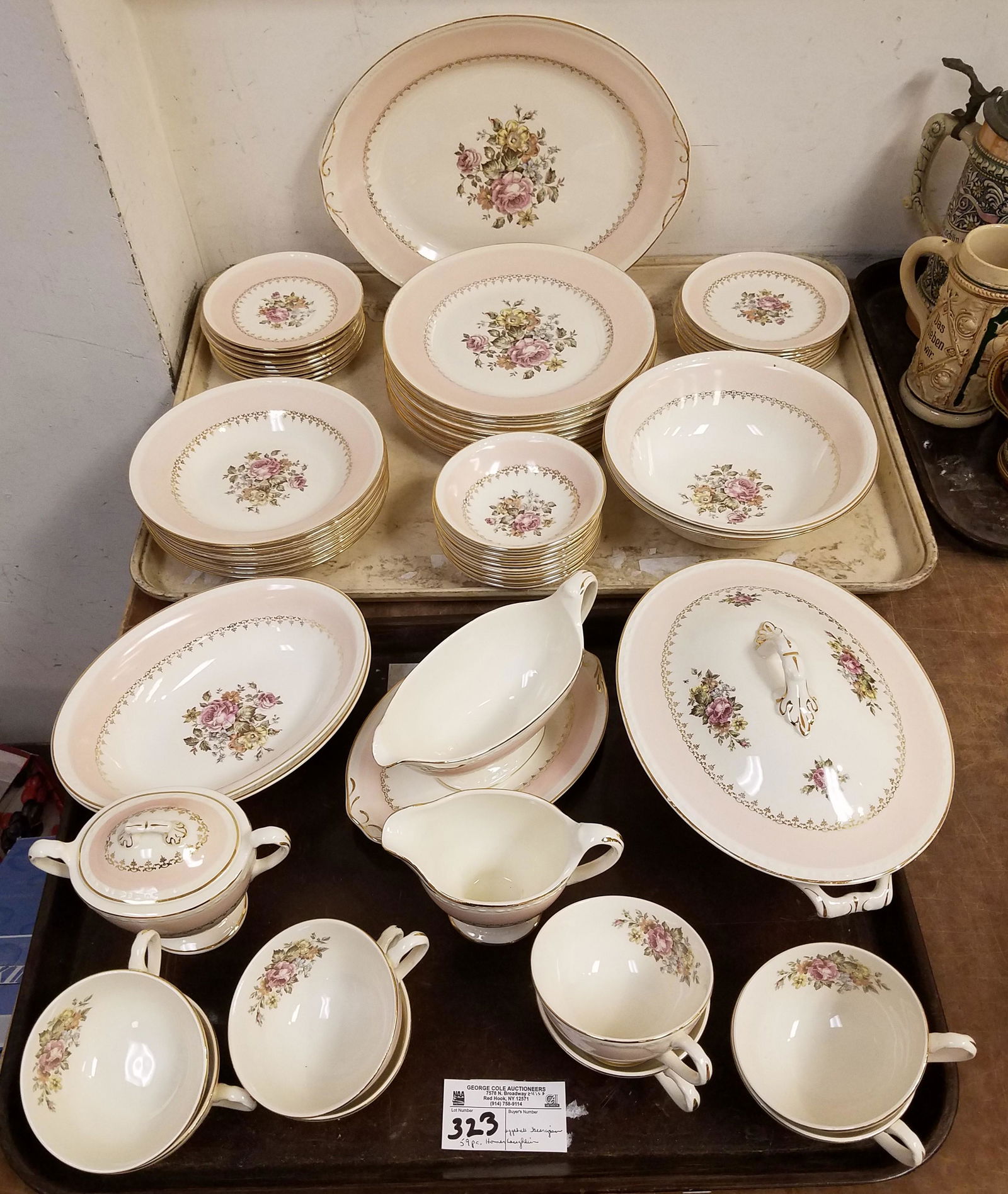 Homer laughlin top eggshell georgian china