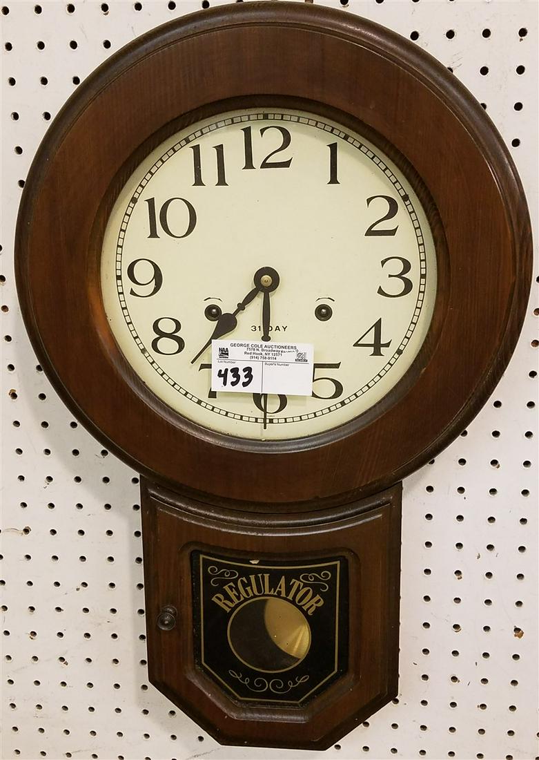 PINE 8 DAY REGULATOR CLOCK WORKING (1 of 2)