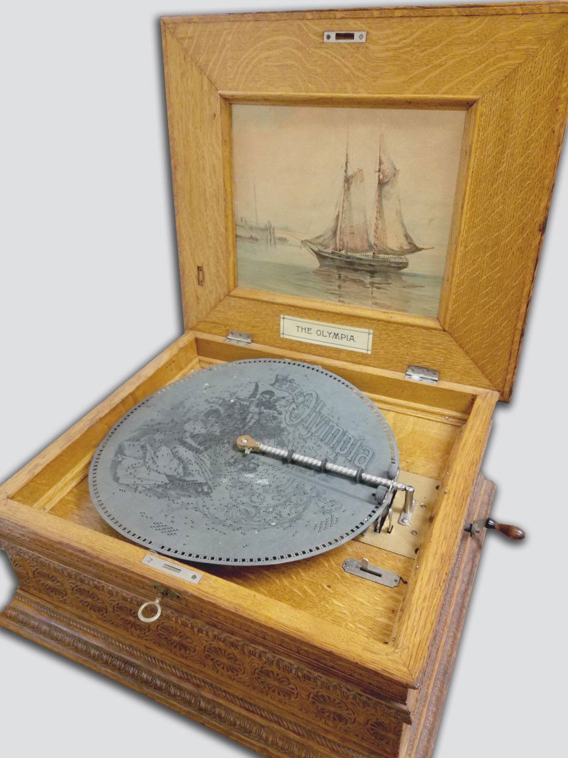 LOT OF 76 15.75" MUSIC DISCS FOR THE OLYMPIA MUSIC BX (1 of 4)