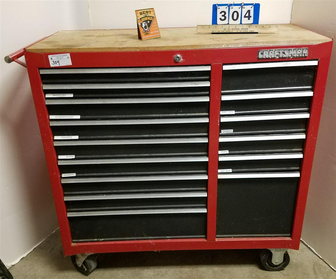 CRAFTSMAN TOOL CHEST 41"H X 41"W X 18"D (1 of 13)