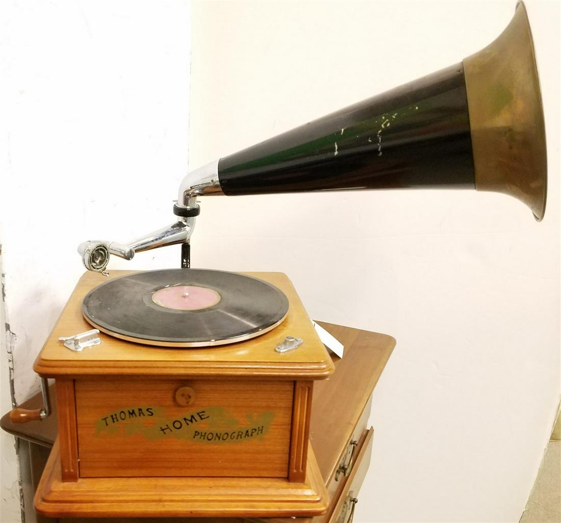 THOMAS EDISON HOME PHONOGRAPH ELEC RECORD PLAYER (1 of 4)