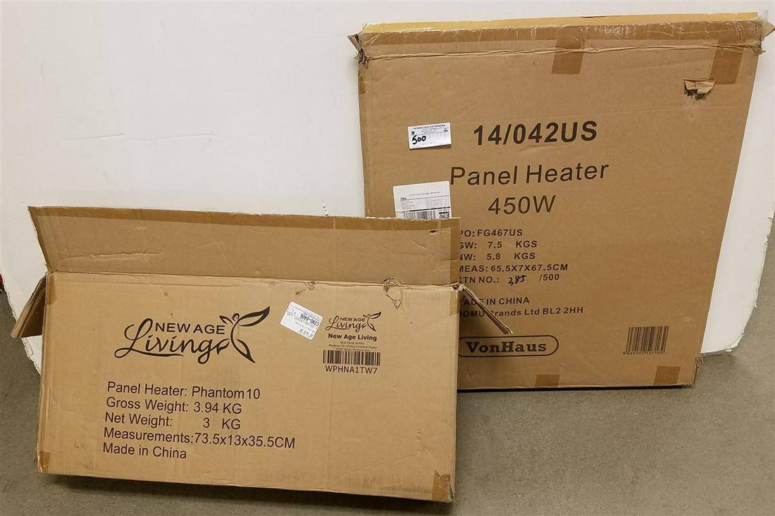 NEW BX'D VAN HAUS 950W PANEL HEATER & NEW AGE LIVING (1 of 4)