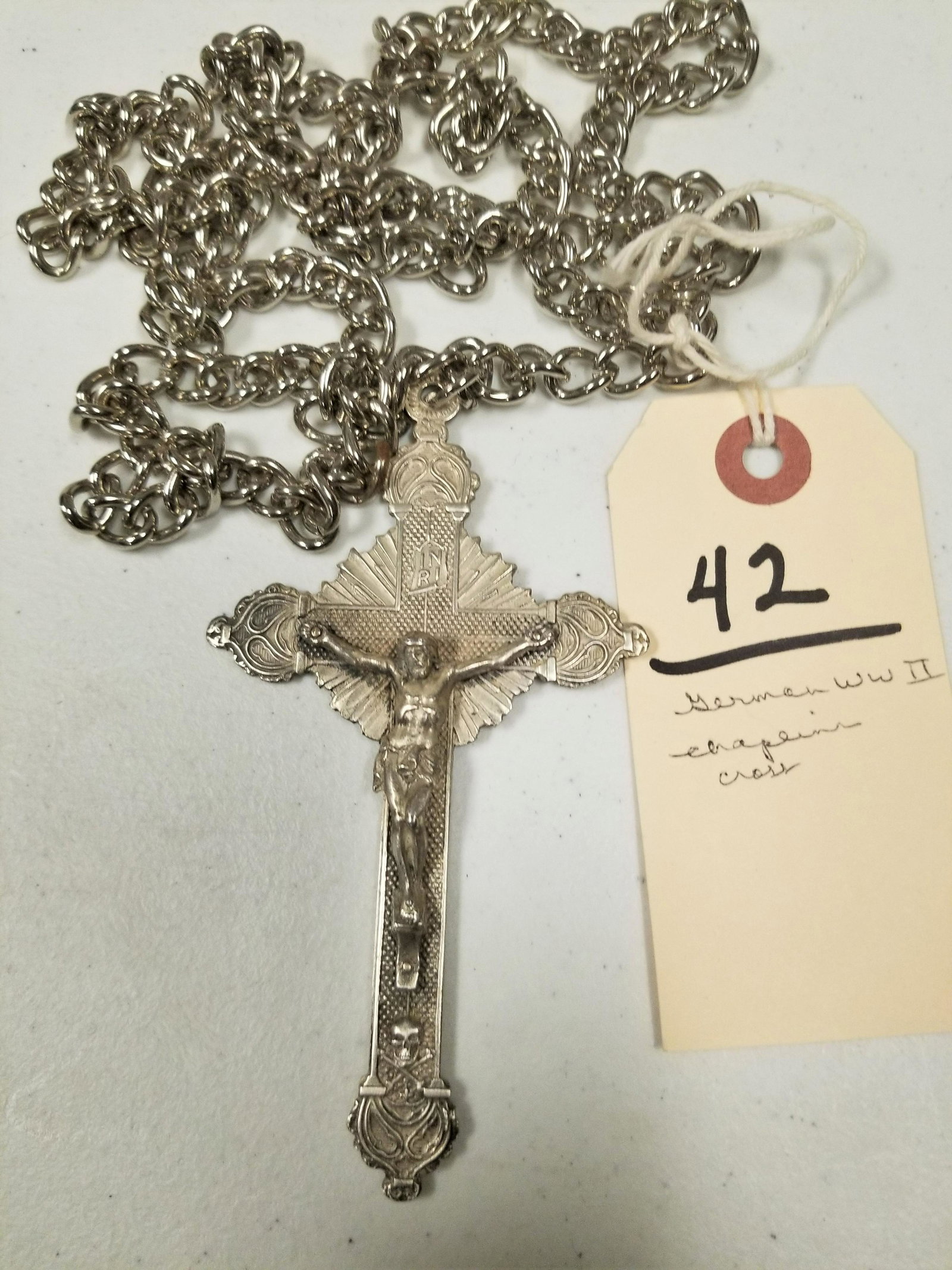 GERMAN WWII CHAPLAIN'S CROSS: GERMAN WWII CHAPLAIN'S CROSS