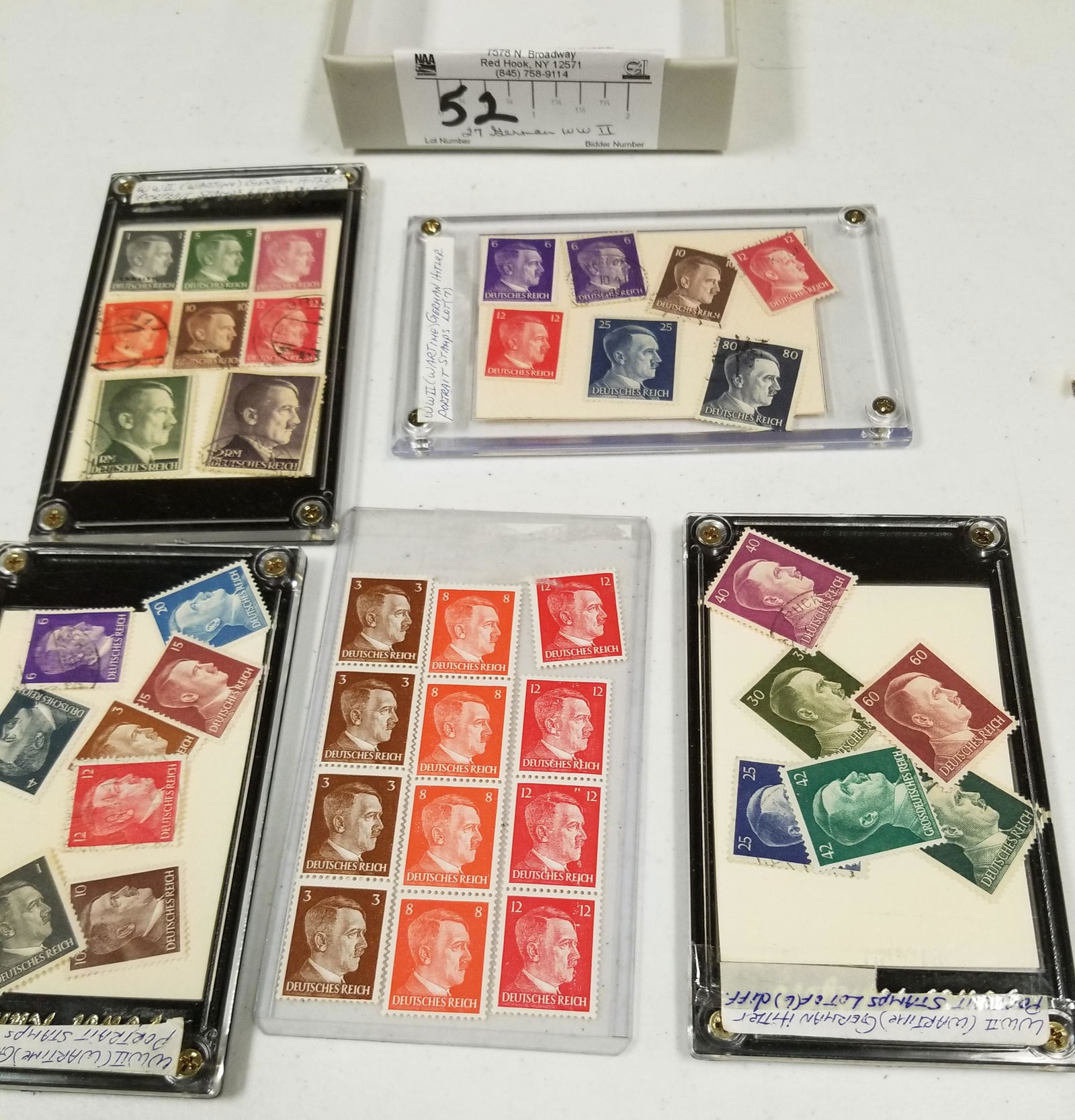 LOT WWII GERMAN STAMPS 27PC (1 of 1)