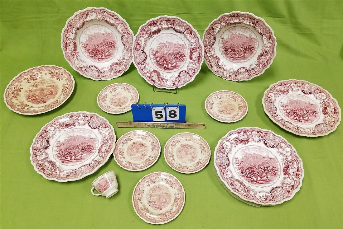 TRAY 13 PC SOFT PASTE CATSKILL MOUNTAIN HOUSE - 5- 10 (1 of 11)