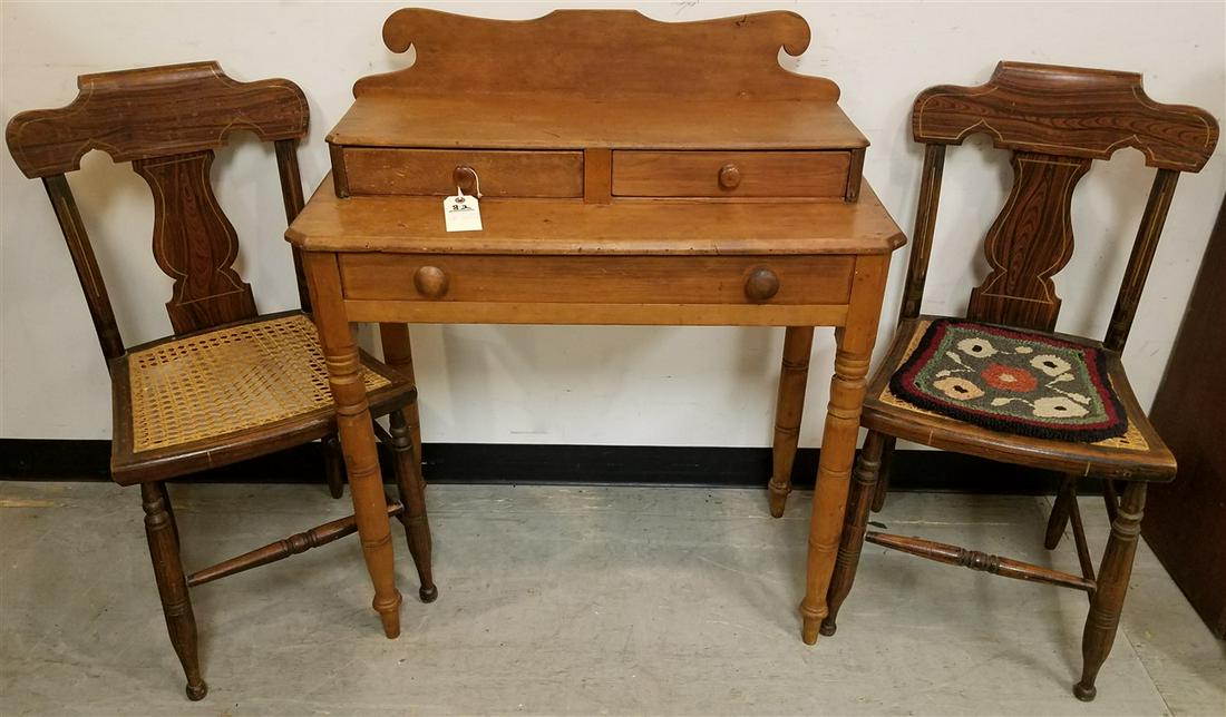 SHERATON 3 DRAWER STAND 37 1/2"H X 33"W X 15 1/2"D W/ (1 of 4)