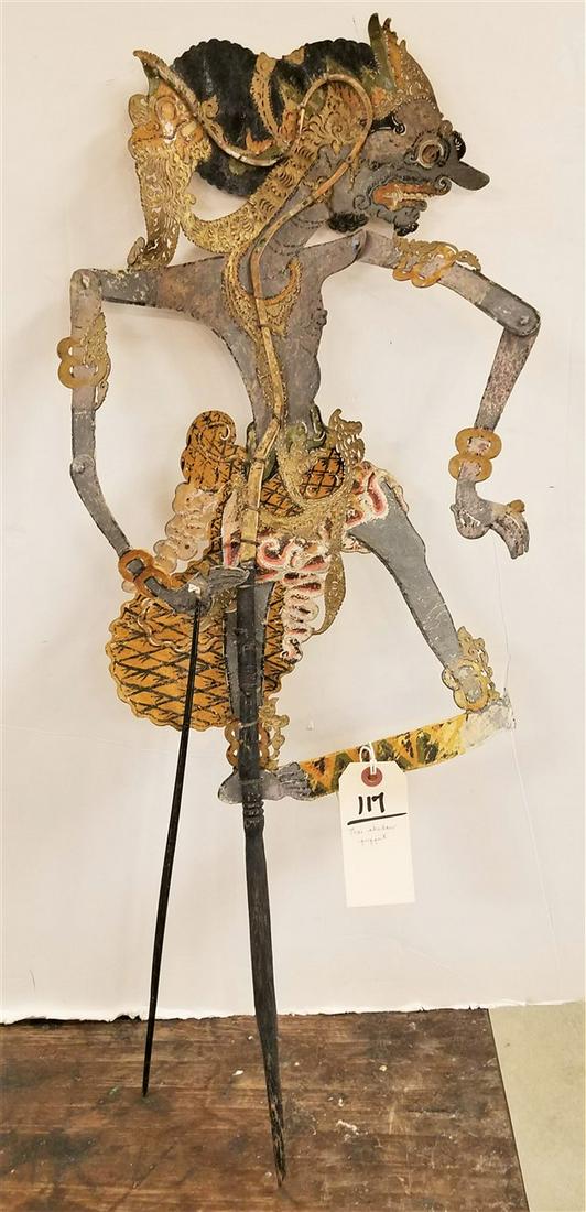 THAI SHADOW PUPPET 31" (1 of 3)