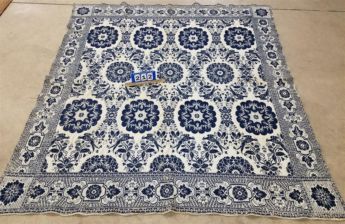 SUMMER/ WINTER COVERLET 6' 1 1/2" X 6' 10 1/2" (1 of 3)