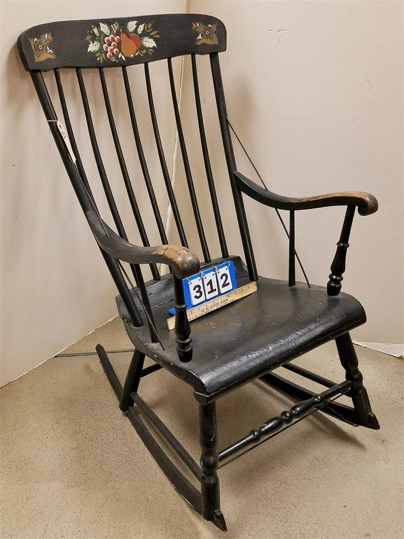 PRIMITIVE PLANK SEAT ROCKER: PRIMITIVE PLANK SEAT ROCKER