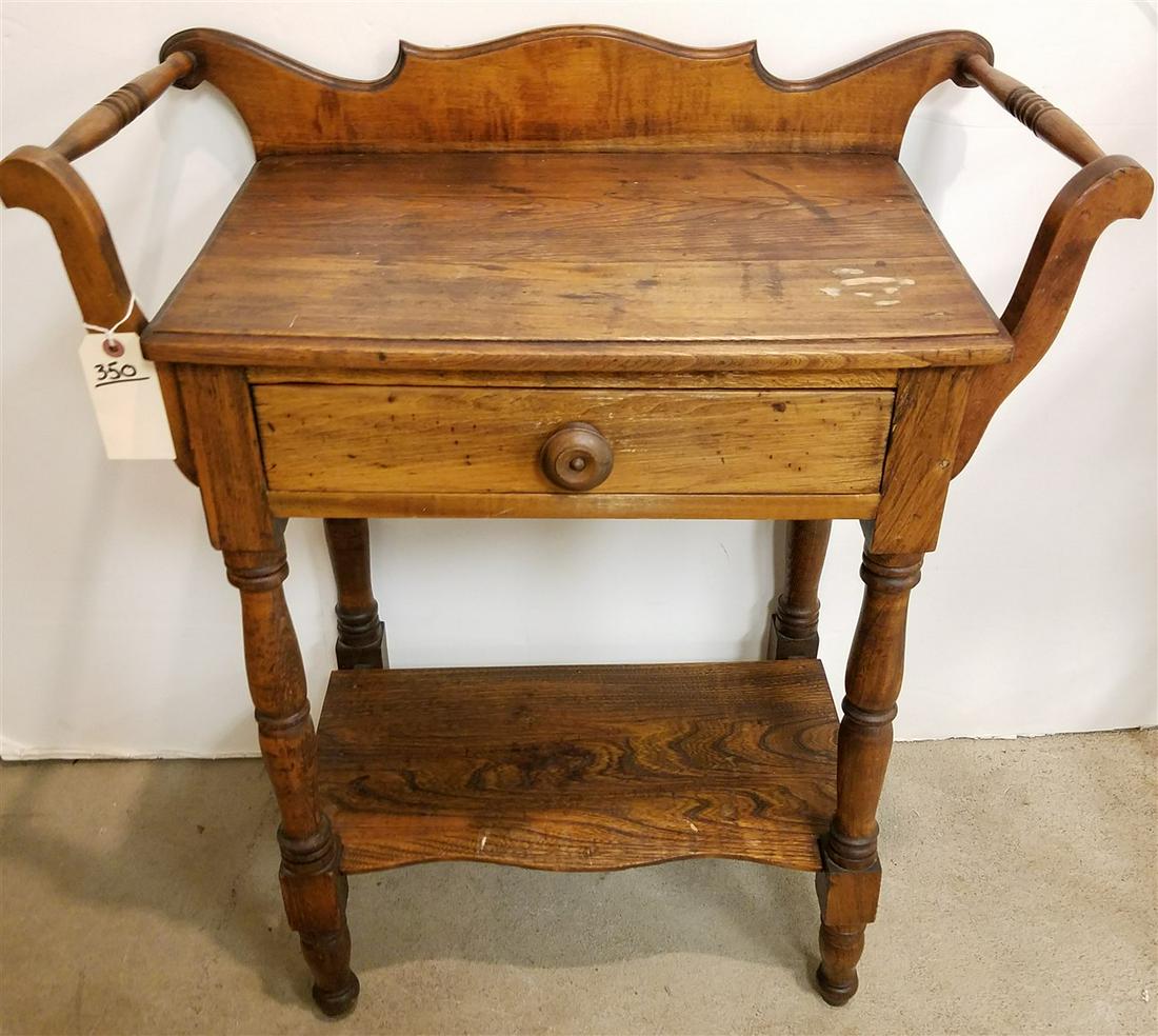 WASH STAND 33"H X 28 1/2"W X 15 1/2"D: WASH STAND 33"H X 28 1/2"W X 15 1/2"D