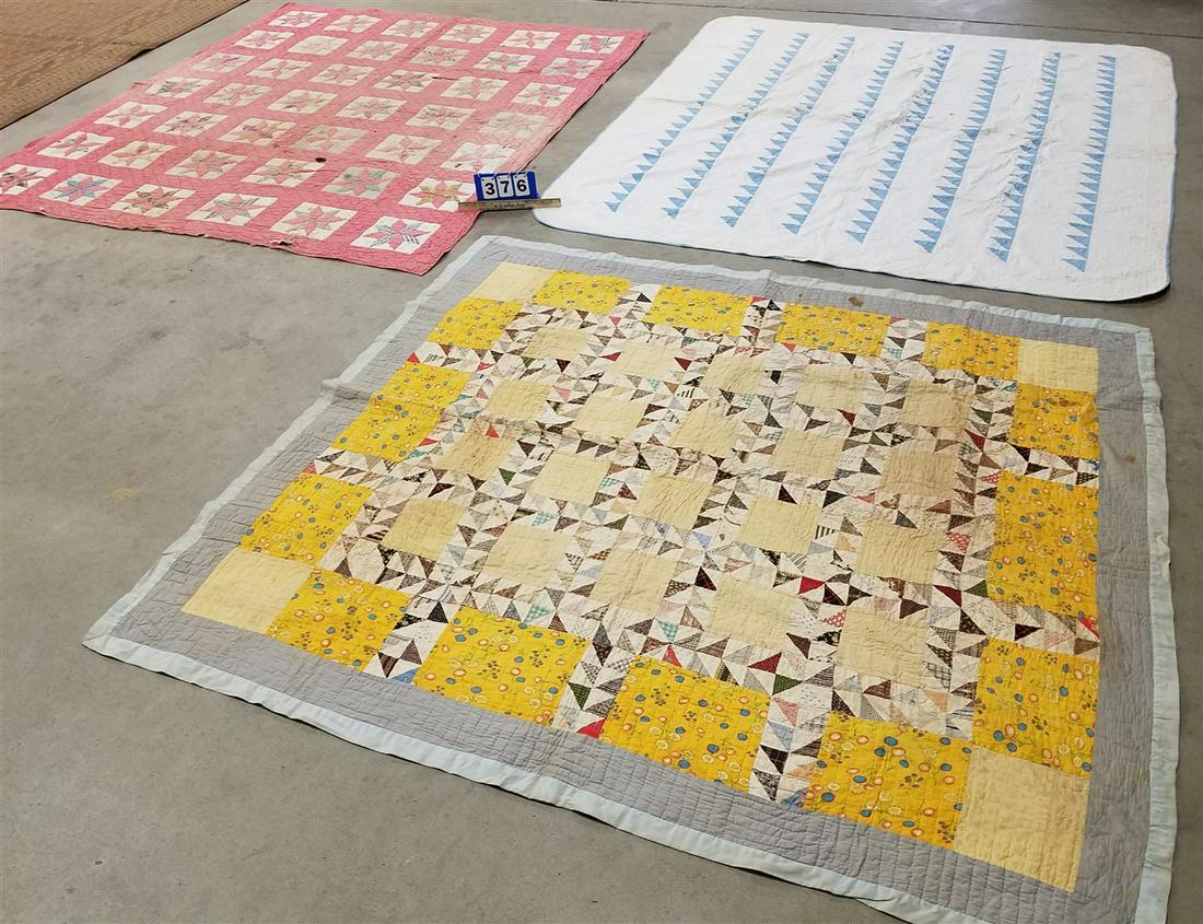 BOX OF 3 QUILTS (1 of 5)
