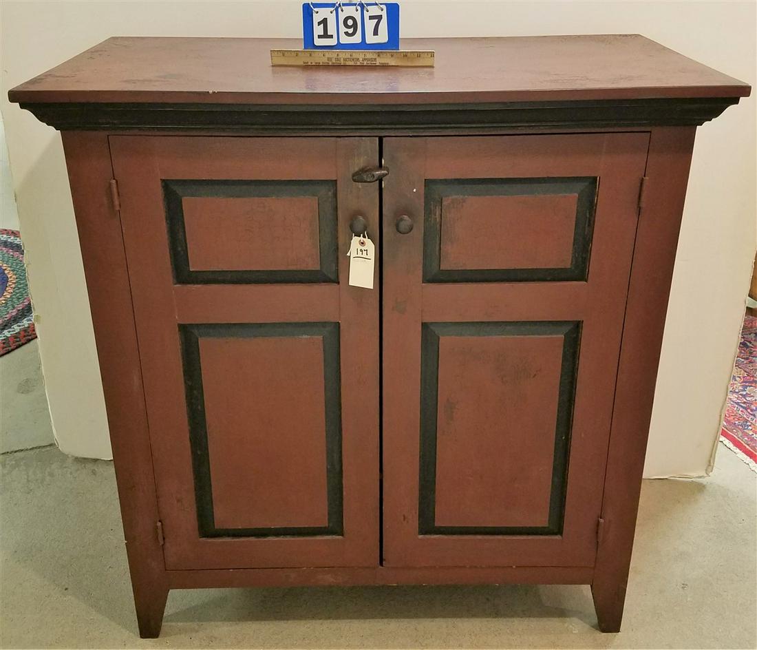 TOAD HALL PRIM 2 DOOR CABINET 4'H X46"W X24"D (1 of 5)