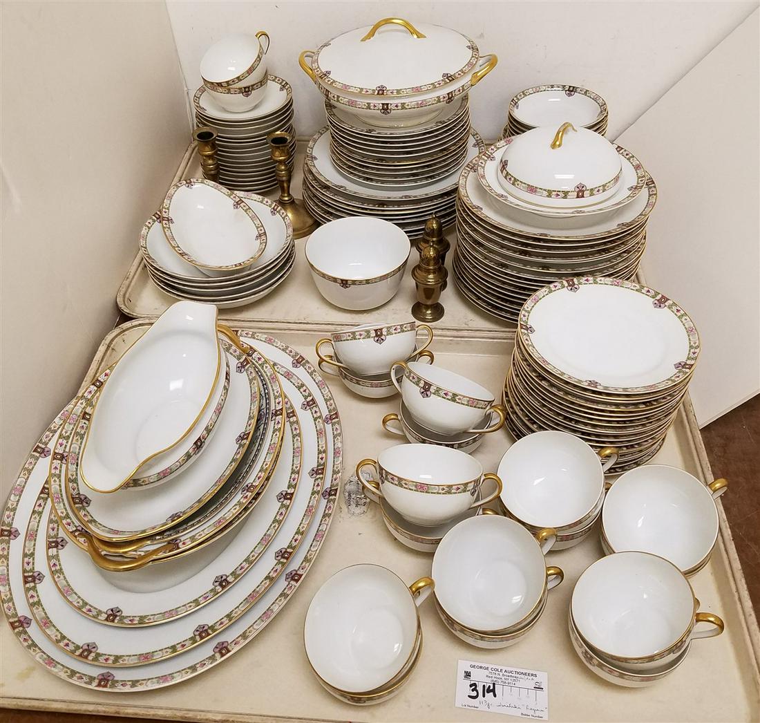TRAYS 113PC NORITAKI NIPPON REGINA DINNER SERVICE: TRAYS 113PC NORITAKI NIPPON REGINA DINNER SERVICE