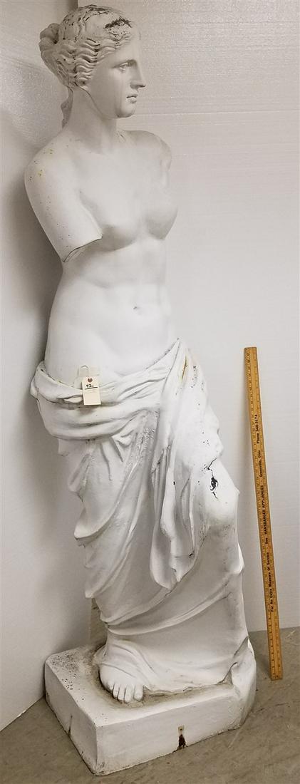 FIBERGLASS VENUS DE MILO STATUE 7' (1 of 4)