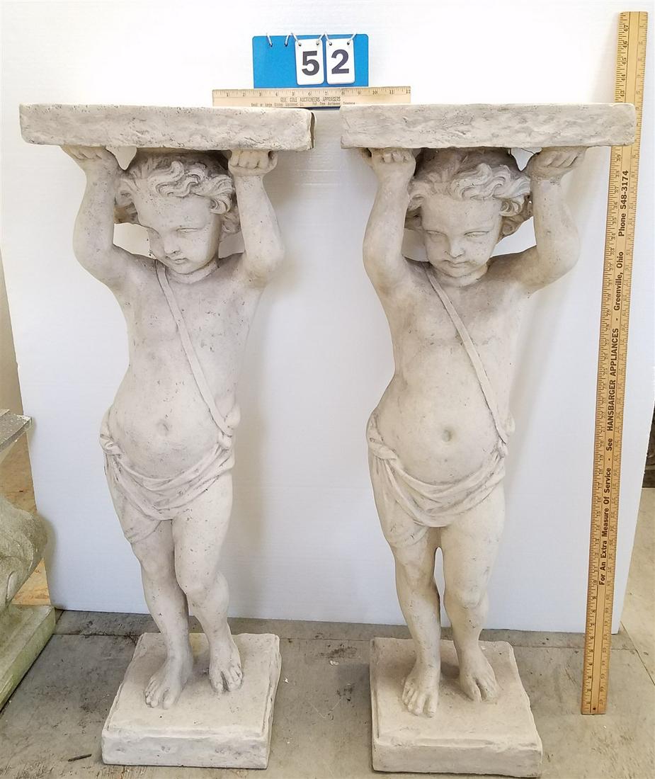 PR FIBERGLASS FIGURAL STANDS 42"H X 16"W X 10"D (1 of 3)