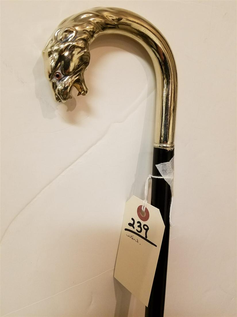STERL HANDLE CANE PANTHER (1 of 3)