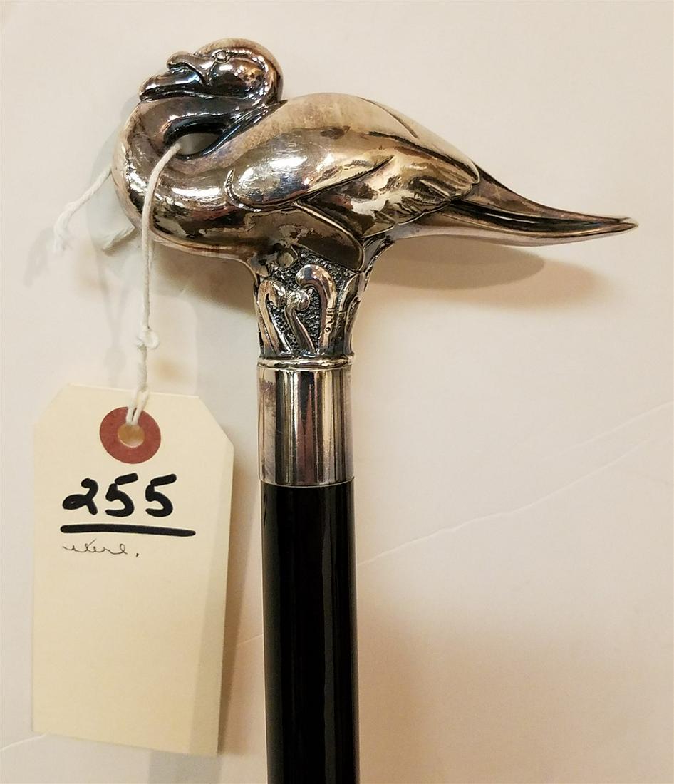 STERL HANDLE CANE SWAN (1 of 3)