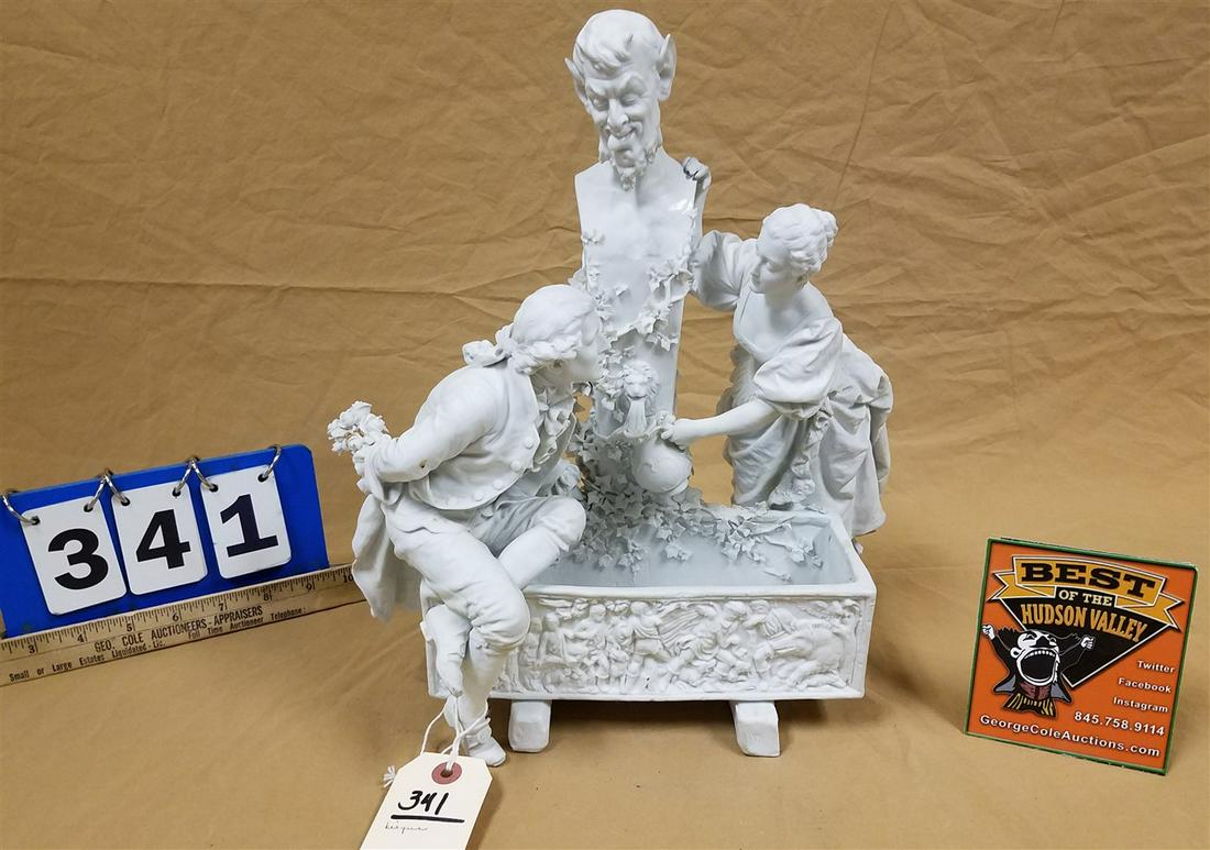 BISQUE GROUP 14" H X 12" W X 7" D (1 of 3)